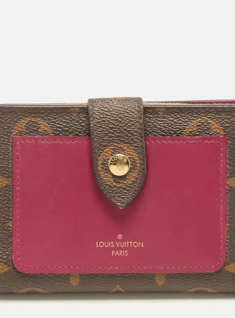Louis Vuitton Juliette Fuchsia Monogram Canvas Compact Wallet