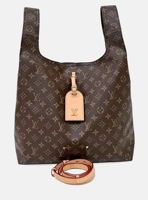 Louis Vuitton Atlantis Brown Coated Canvas GM Bag M46817