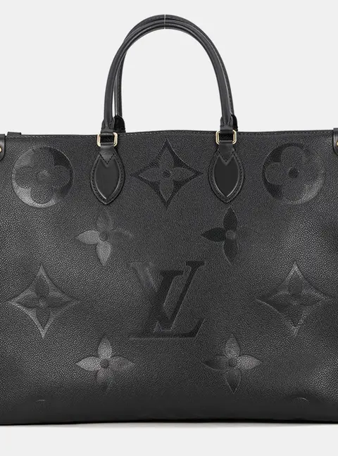 Louis Vuitton Onthego Noir Monogram Empreinte Leather Size Gm