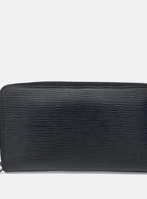 Louis Vuitton Zippy Black Epi Leather Organizer