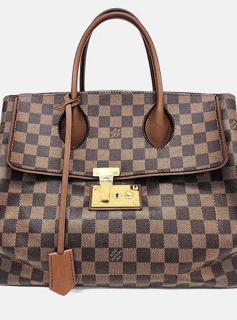 Louis Vuitton Brown PVC Damier Ascot N41273