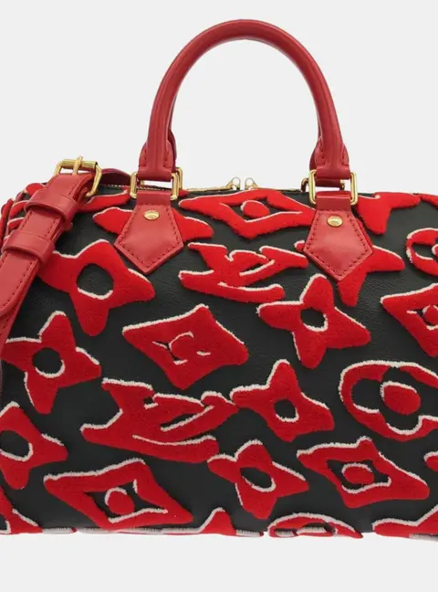Louis Vuitton Speedy Bandouli&Atilde;&uml;re 25 Monogram Canvas Top Handle Bag