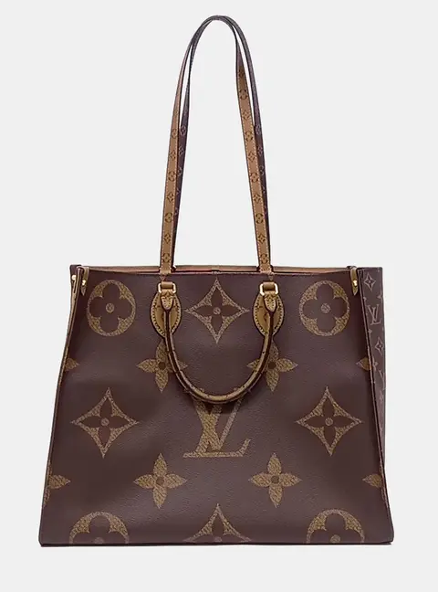 Louis Vuitton Brown PVC Monogram On the Go GM