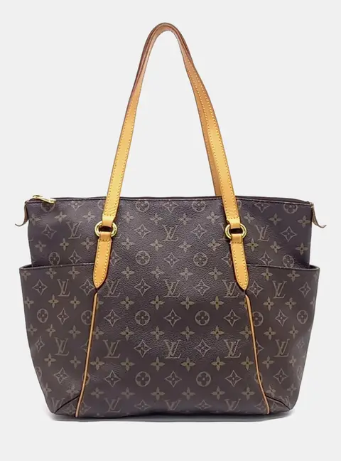 Louis Vuitton Brown PVC Monogram Totally MM