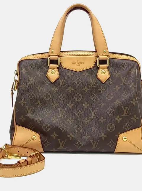 Louis Vuitton Brown PVC Monogram Retiro PM M40325