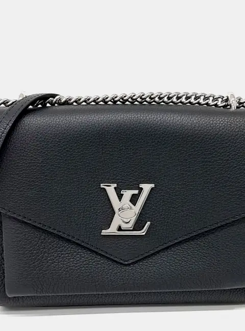 Louis Vuitton Black Leather MyLockMe BB