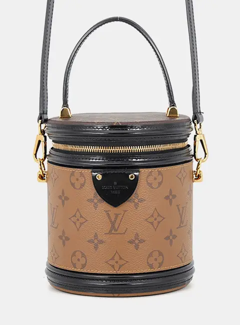 Louis Vuitton Cannes Noir Monogram Monogram Reverse Canvas