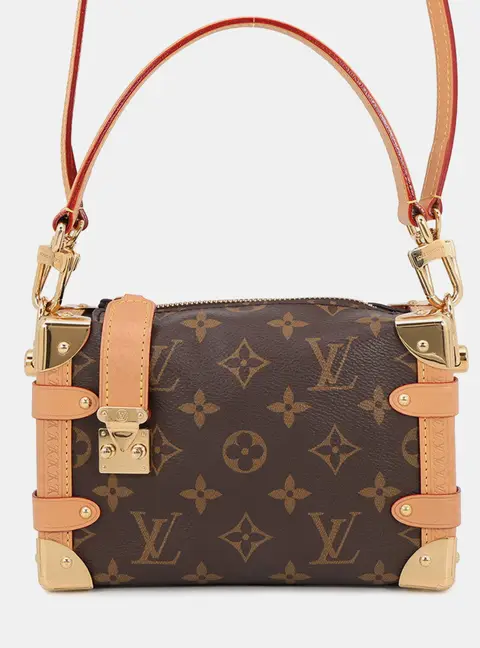 Louis Vuitton Side Trunk Brown Monogram Size Pm