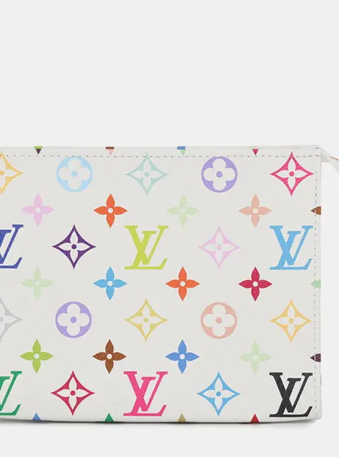 Louis Vuitton Lvxtm Toiletry Pouch White/Multicolor Monogram Multicolor Size 19