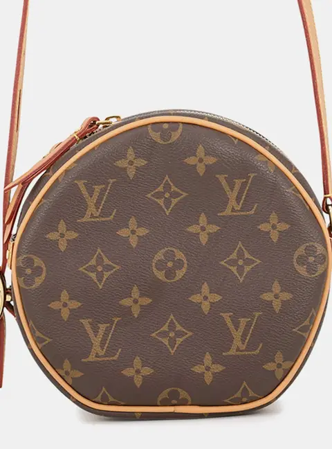 Louis Vuitton Bowat Hat Souple Brown Monogram Size Pm