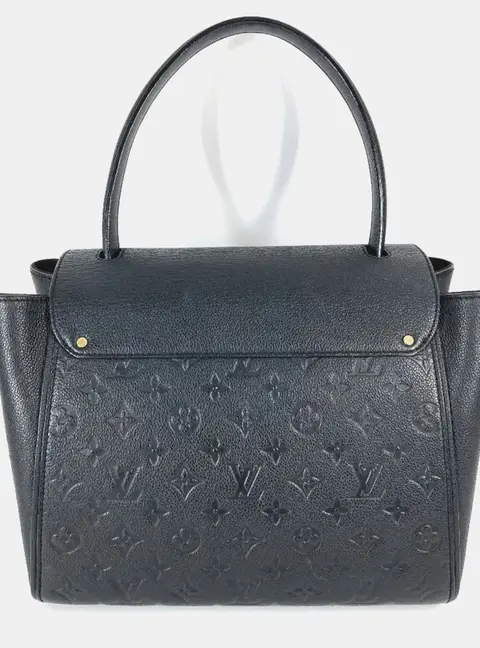 Louis Vuitton Trocadero Monogram Empreinte Noir Black Leather Flap Shoulder Bag