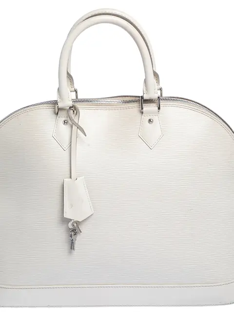 Louis Vuitton Ivorie Epi Leather Alma GM Bag