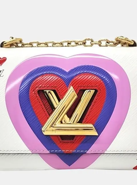 Louis Vuitton Twist PM White Game On Epi Leather Shoulder Bag