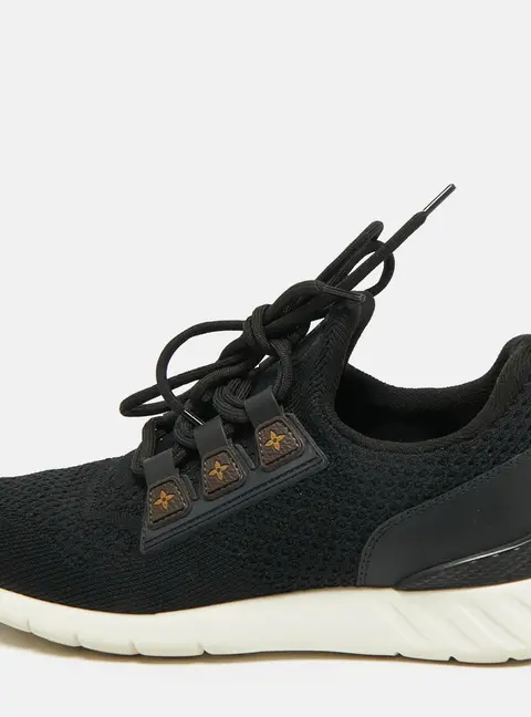 Louis Vuitton Aftergame Size 36.5 Multicolor Fabric and Leather Low Top Sneakers