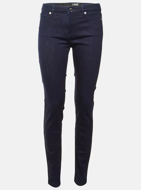 Love Moschino Blue Denim Skinny Fit Jeans M/Waist 29"