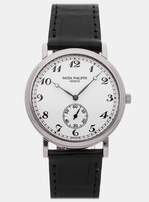 Patek Philippe Calatrava 5022G-012 White White Gold Manual Winding Women's Wristwatch 33mm