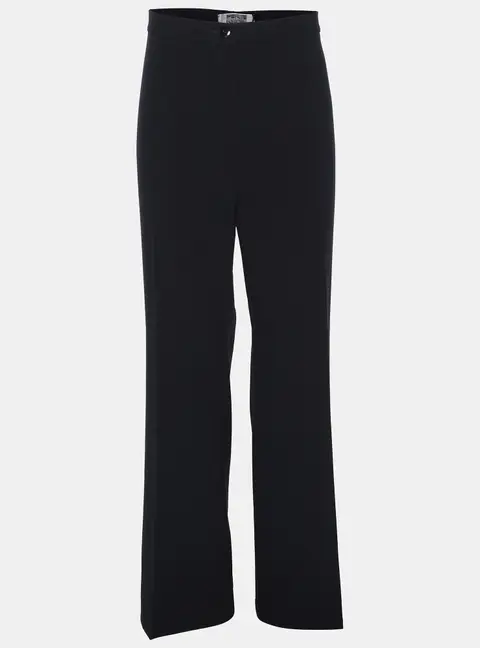 Perte by Krizia Navy Blue Jersey Trousers XL