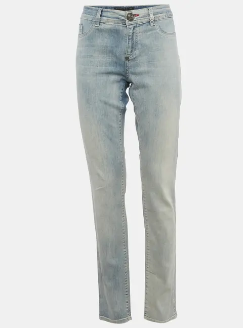 Philipp Plein Black Denim Slim Fit Jean L/Waist 34"
