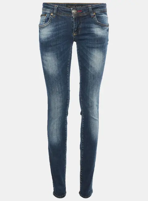 Philipp Plein Blue Denim Slim Fit Jeans M/Waist 29"
