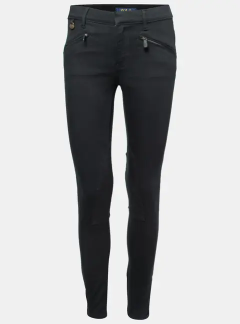 Polo Ralph Lauren Black Denim Jeans M Waist 28"