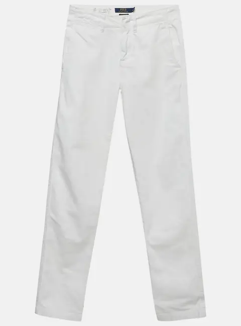 Polo Ralph Lauren White Denim Quin Boyfriend Jeans XS Waist 28"