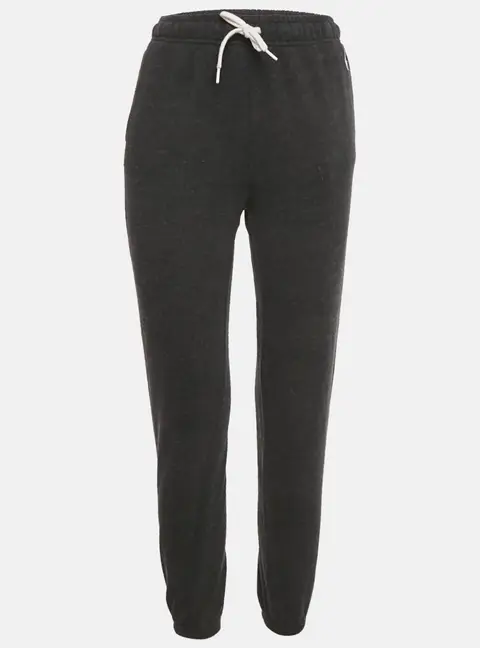 Polo Ralph Lauren Black Logo Embroidery Cotton Knit Joggers XXS