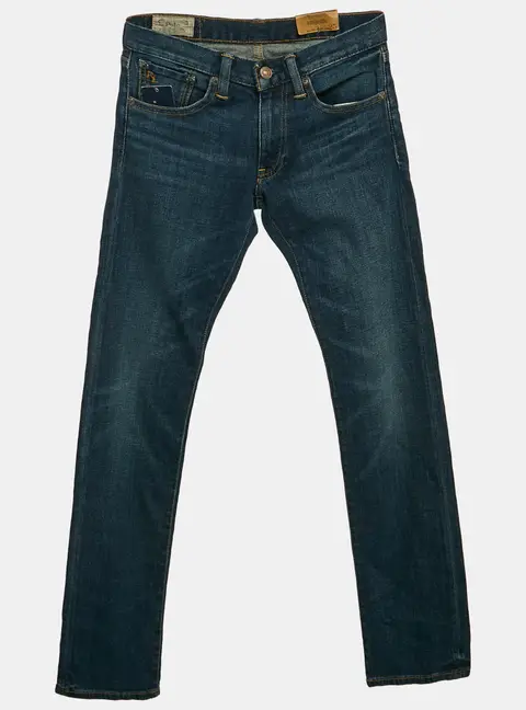 Polo Ralph Lauren Blue Denim Slim Fit Straight Leg Jeans S Waist 24"