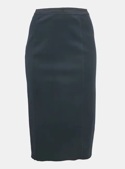 Polo Ralph Lauren Blue Jersey Pencil Skirt XS