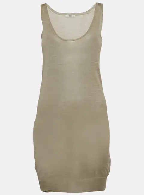 Prada Green Knit Round Neck Tank Top S