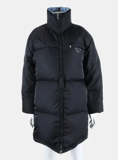 Prada Re-Ylon long padded jumper Size XS