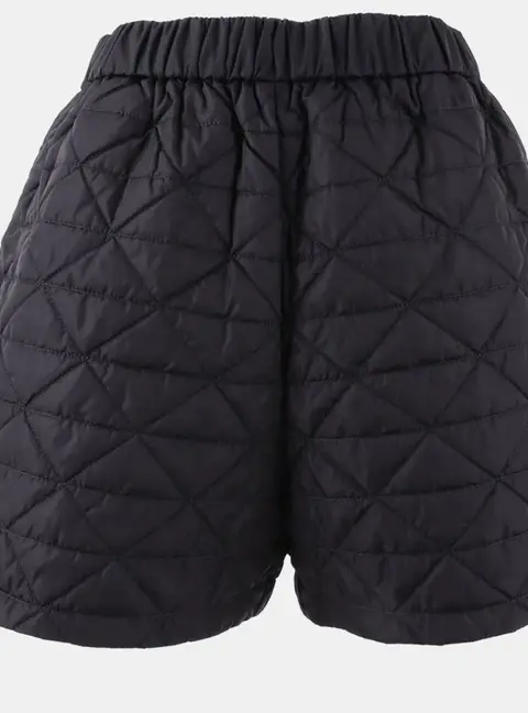Prada Black Re-nylon Shorts Size S