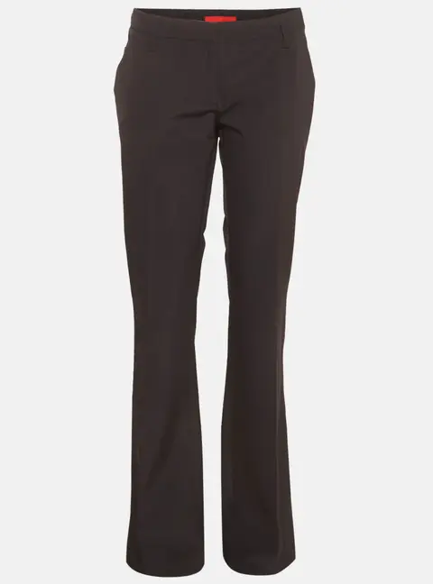 Prada Navy Blue Technical Gabardine Trousers M