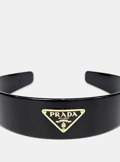 Prada Black Hairband