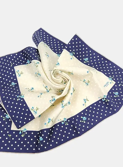 Prada Multicolor  silk scarf