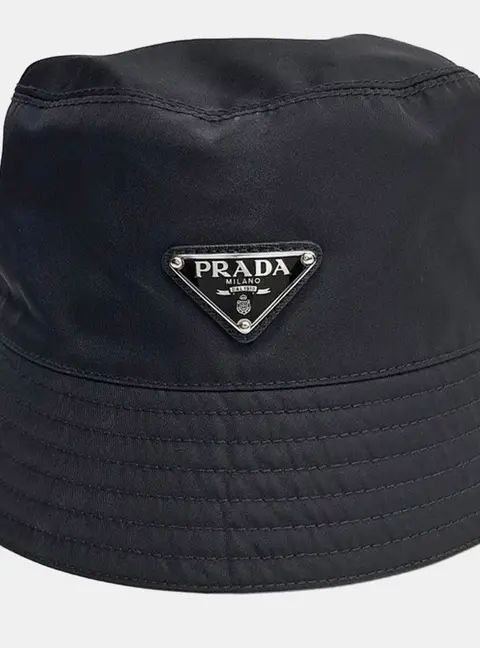 Prada Black Re-Eylon Bucket Hat