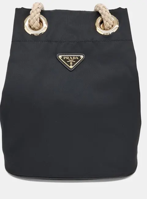 Prada Mariner Re-Nylon Bucket Bag Small