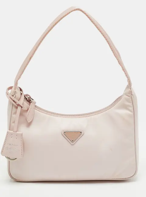 Prada Re-Edition 2000 Pink Re-Nylon Shoulder Bag