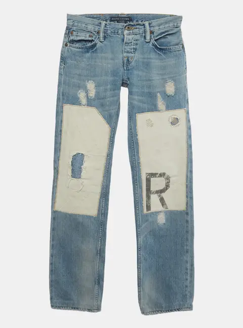 Ralph Lauren Blue Denim Thompson Jeans S/Waist 25"
