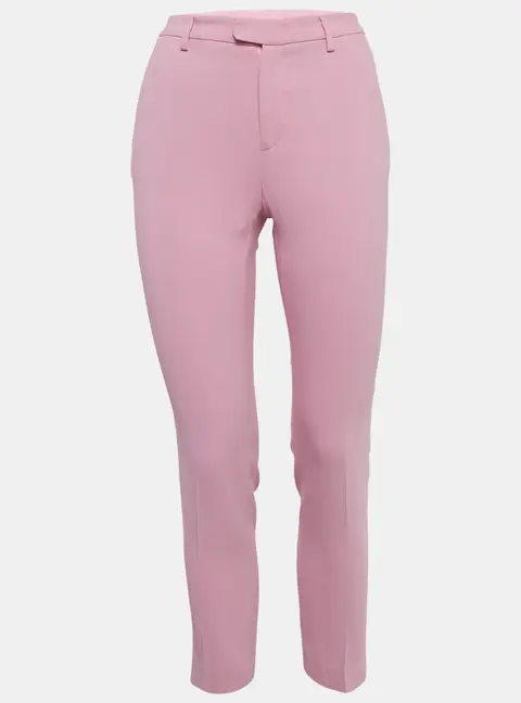 RED Valentino Pink Crepe Regular Fit Trouser XS