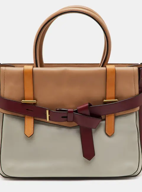 Reed Krakoff Boxer II Multicolor Leather Tote