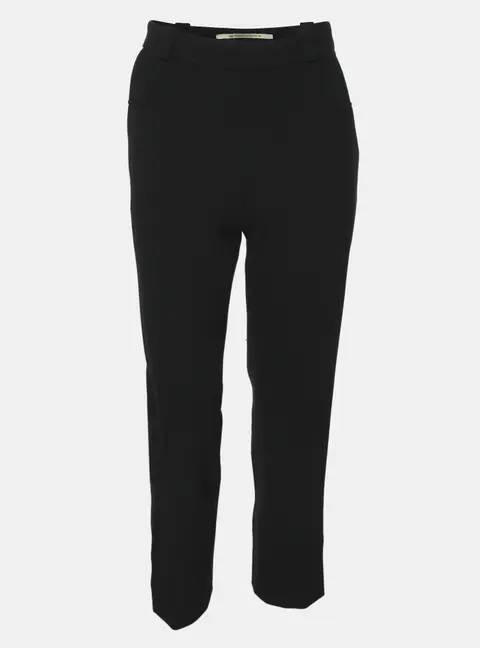 Roland Mouret Black Crepe Trousers S