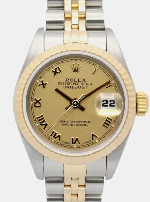 Rolex Lady Datejust 79173 Gold 18K Yellow Gold, Stainless Steel Automatic Women's Watches 26mm