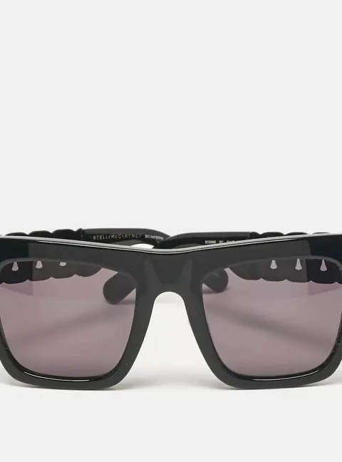 Stella McCartney Black Lorraine Wayfarer Sunglasses