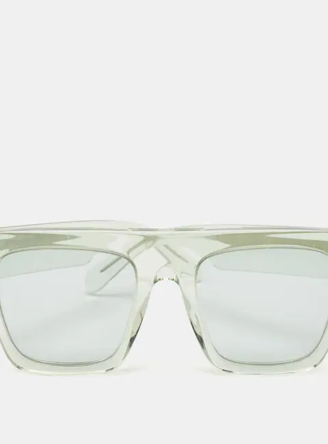 Stella McCartney Light Green SC0119S Square Sunglasses