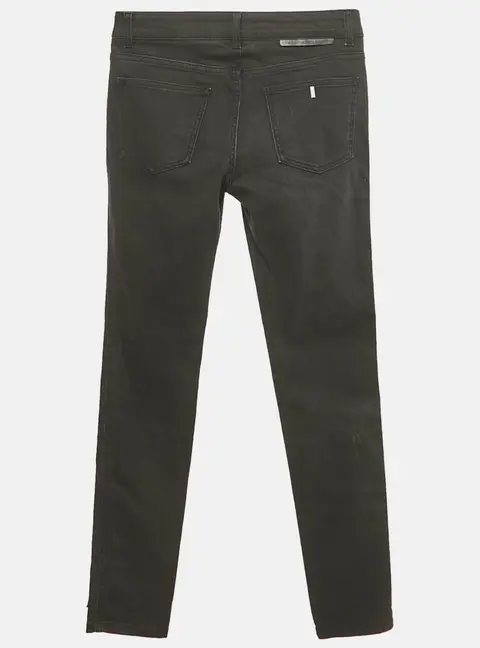 Stella McCartney Black Denim Decorated Detail Jeans S