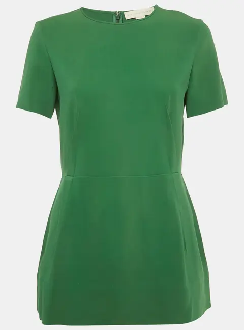 Stella McCartney Green Crepe Blouse M