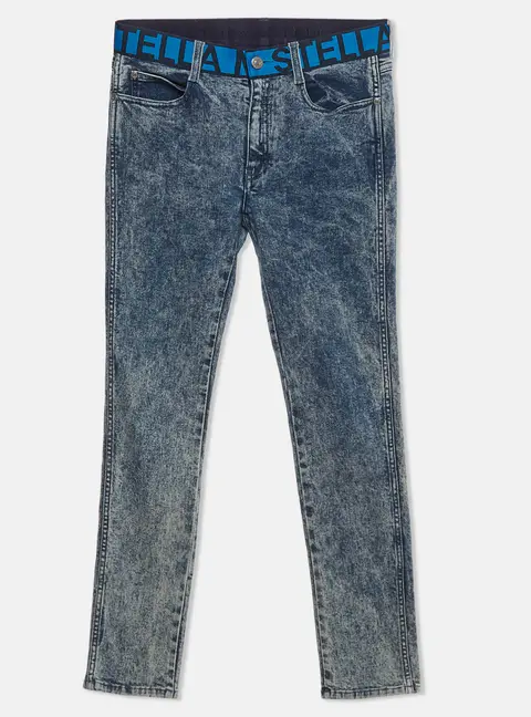 Stella McCartney Blue Denim Faded Jeans S/Waist 27"