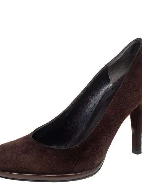 Stuart Weitzman Brown Suede Pumps Size 36.5