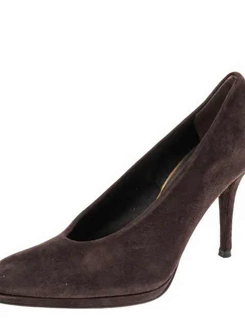Stuart Weitzman Brown Suede Pumps Size 38