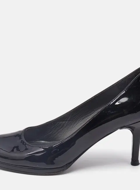 Stuart Weitzman Black Patent Leather Pumps Size 36.5